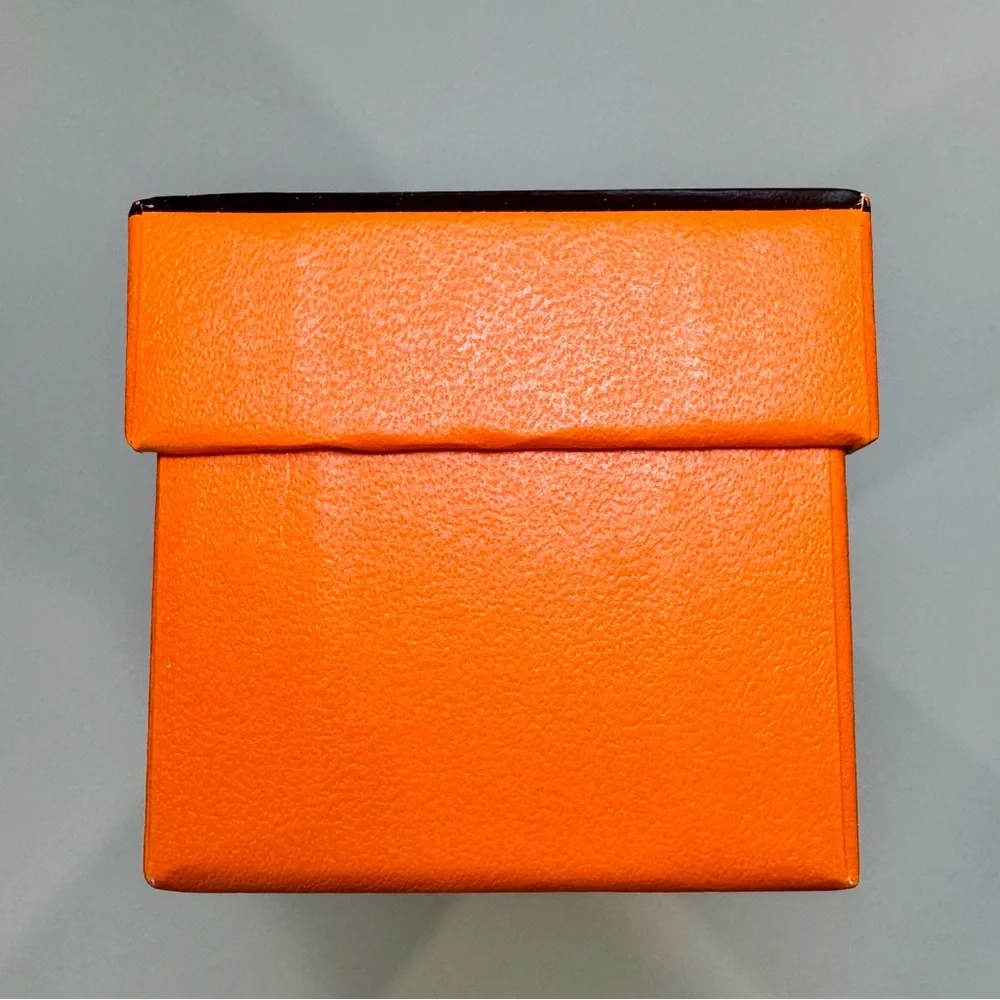 Hermes Signature Orange Color Empty Box